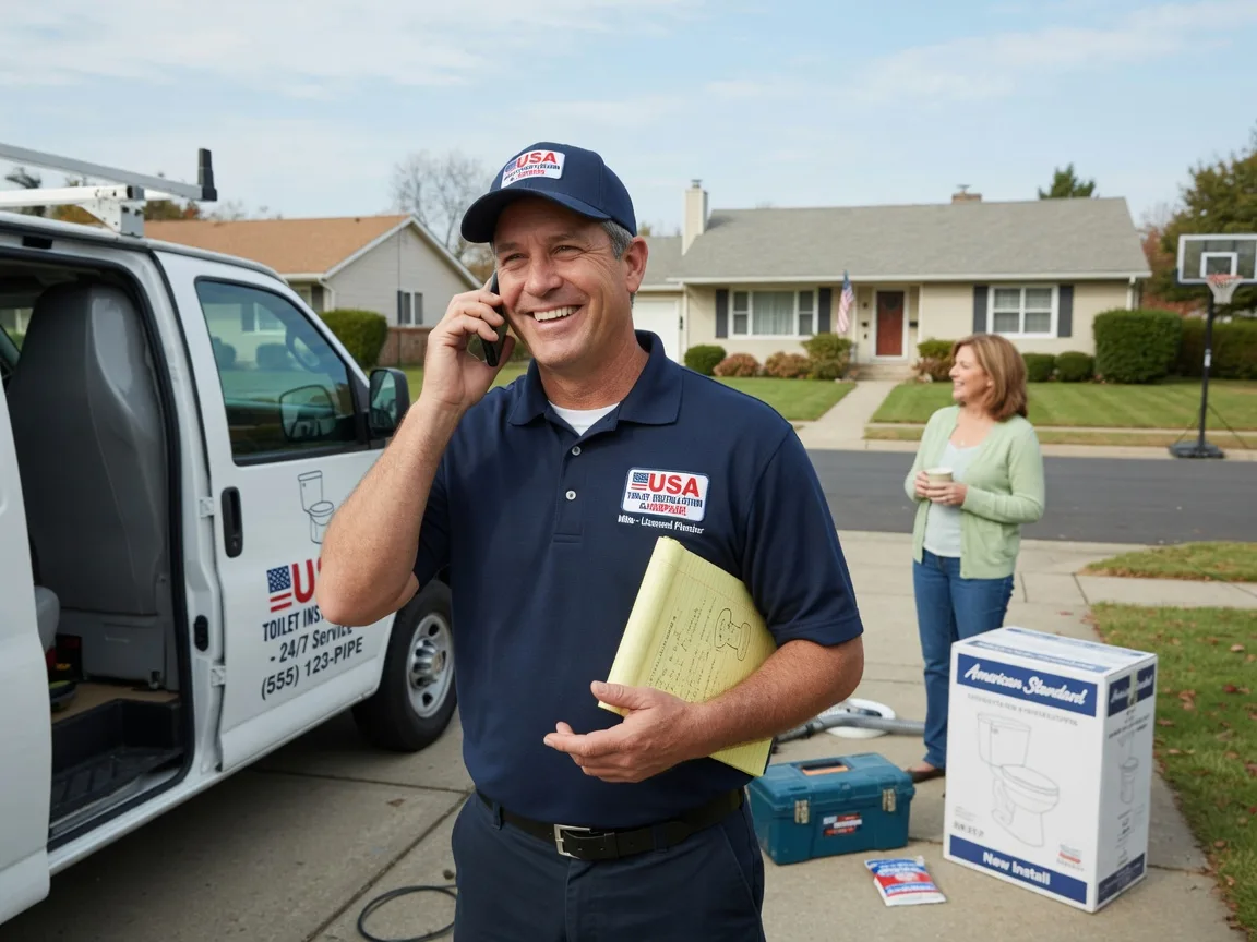 Toilet Installation Winterset, IA FAQs
